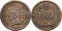 Vereinigte Staaten 1 Cent Indian Head, Philadelphia, Kupfer-Nickel, SS -