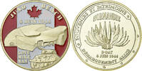 Frankreich Medaille Normandie - Débarquement allié - Juno Beach, Iron -