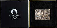 Frankreich Plaquette Olympics Games Paris 2024, MDP, Bronze, STGL -