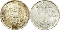 Guatemala 5 Centavos Guatemala City, Silber, VZ, KM:261 -