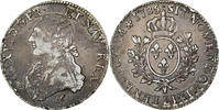 Frankreich Ecu aux branches d'olivier Louis XVI, Bayonne, Silber, SS -