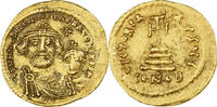 Solidus Heraclius & Heraclius Constantin, Constantinople, Gold, SS+ -
