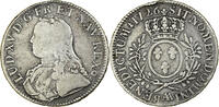 Frankreich Ecu aux branches d'olivier Louis XV, Metz, Silber, S -