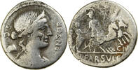 Denarius Farsuleia, Rome, Silber, S, Crawford:392/1b -