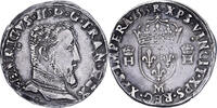 Frankreich Teston à la tête nue Henri II, Toulouse, Silber, SS+ -