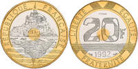 Frankreich 20 Francs Mont Saint-Michel, MDP, Pattern -