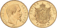 Frankreich 50 Francs 1857 Paris Napoleon III, Paris, Gold, VZ, Gadoury:1111