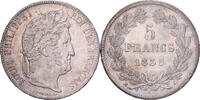 Frankreich 5 Francs 1838 Paris Louis Philippe I, Paris, Silber, VZ, Gadoury:678