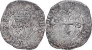Frankreich Gros dit Florette Charles VI, Silber, S, Duplessy:387 -