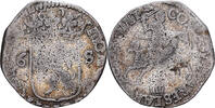 Niederlande 6 Stuivers, Rijderschelling Zwolle, Silber, S, KM:85 -
