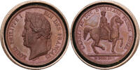Frankreich Medaille 1842 Louis Philippe I, Arriv&eacute;e du duc d'Orl&eacute;ans VZ 30,95 EUR  zzgl. 4,95 EUR Versand