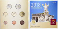 &Ouml;sterreich Set 1 ct. - 2 Euro 2018 Vienna Republic of Austria, BU, Vienn... 39,95 EUR  zzgl. 4,95 EUR Versand