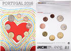 Portugal Set 1 ct. - 2 Euro 2016 Lisbon BU, Lisbon, STGL STGL 34,95 EUR  zzgl. 4,95 EUR Versand
