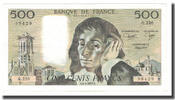 Frankreich 500 Francs Pascal, 1985-04-03, SS+, Fayette:71.33, KM:156e -