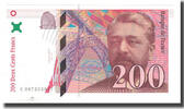 Frankreich 200 Francs UNZ, Fayette:75.5, KM:159c -