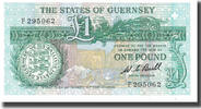 1 Pound  Guernsey Geldschein, KM:48a, UNZ UNZ