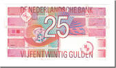 Niederlande 25 Gulden Geldschein, 1989-04-05, KM:100, VZ -