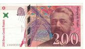 Frankreich 200 Francs Eiffel, SS, Fayette:75.4b, KM:159b -