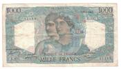 Frankreich 1000 Francs Minerve et Hercule, X.431, SS, Fayette:41.21 -