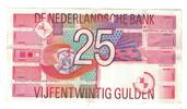 Niederlande 25 Gulden Geldschein, 1989-04-05, KM:100, SS+ -