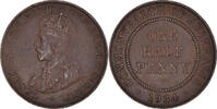 1/2 Penny 1934 Australien Münze 