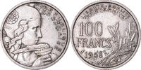 Frankreich 100 Francs 1958 Münze