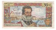 Frankreich 50 Nouveaux Francs Henri IV, D.49, SS, Fayette:58.5, KM:143a -