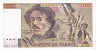 Frankreich 100 Francs Delacroix, B.202, SS, Fayette:69bis.3c1 -
