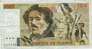 Frankreich 100 Francs Delacroix, H.89, SS, Fayette:69.8b -