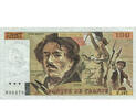 Frankreich 100 Francs Delacroix, P.187, SS+, Fayette:69bis.3b2 -