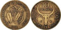Madagascar 10 Francs, 2 Ariary Münze -