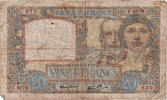 Frankreich 20 Francs Science et Travail, C.4279, S, Fayette:12.15 -