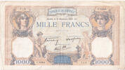 Frankreich 1000 Francs Cérès et Mercure, C.8364, SS, Fayette:38.39 -