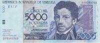 Venezuela 5000 Bolivares 2004-05-25, KM:84c, UNZ -
