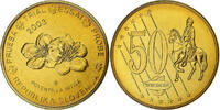 Slowenien 50 Euro Cent Essai-Trial, Messing, STGL -