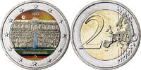 Bundesrepublik Deutschland 2 Euro Colourized, Munich, Bi-Metallic, UNZ -