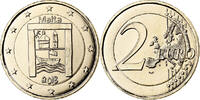 Malta 2 Euro Paris, Goldine, UNZ, KM:New -