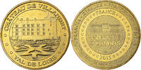 Frankreich betaalpenning 37/ Château de Villandry, Copper-nickel -