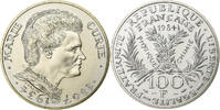 Frankreich 100 Francs Marie Curie, Paris, Silber, STGL, Gadoury:899 -