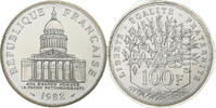 Frankreich 100 Francs Münze, Panthéon, Paris, série FDC, STGL -