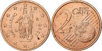 San Marino 2 Euro Cent Rome, Copper Plated Steel, UNZ, KM:441 -