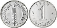 Frankreich Centime Épi, Paris, série FDC, Stainless Steel, STGL -