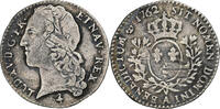 Frankreich 1/10 Écu au bandeau Louis XV, Paris, Silber, S+ -