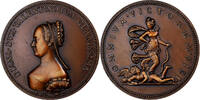 Frankreich Medaille Diane de Poitiers, Bronze, Restrike, VZ+ -