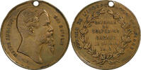 Italien Medaille Victor Emmanuel, Victoire de Solférino, Messing, SS -