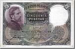 Spanien 50 Pesetas Geldschein, 1931-04-25, VZ -