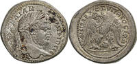 Tetradrachm Seleucis and Pieria, Caracalla, Damascus, Billon, VZ -
