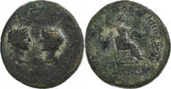 Æ Unit Tiberius and Augustus, Pergamon, Bronze, SGE+, RPC:I-2368 -