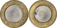 Frankreich 1 Euro error split core, Pessac, Bi-Metallic, VZ -