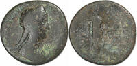 Sesterz Sabina, Rome, Bronze, SGE+, RIC:2596 -